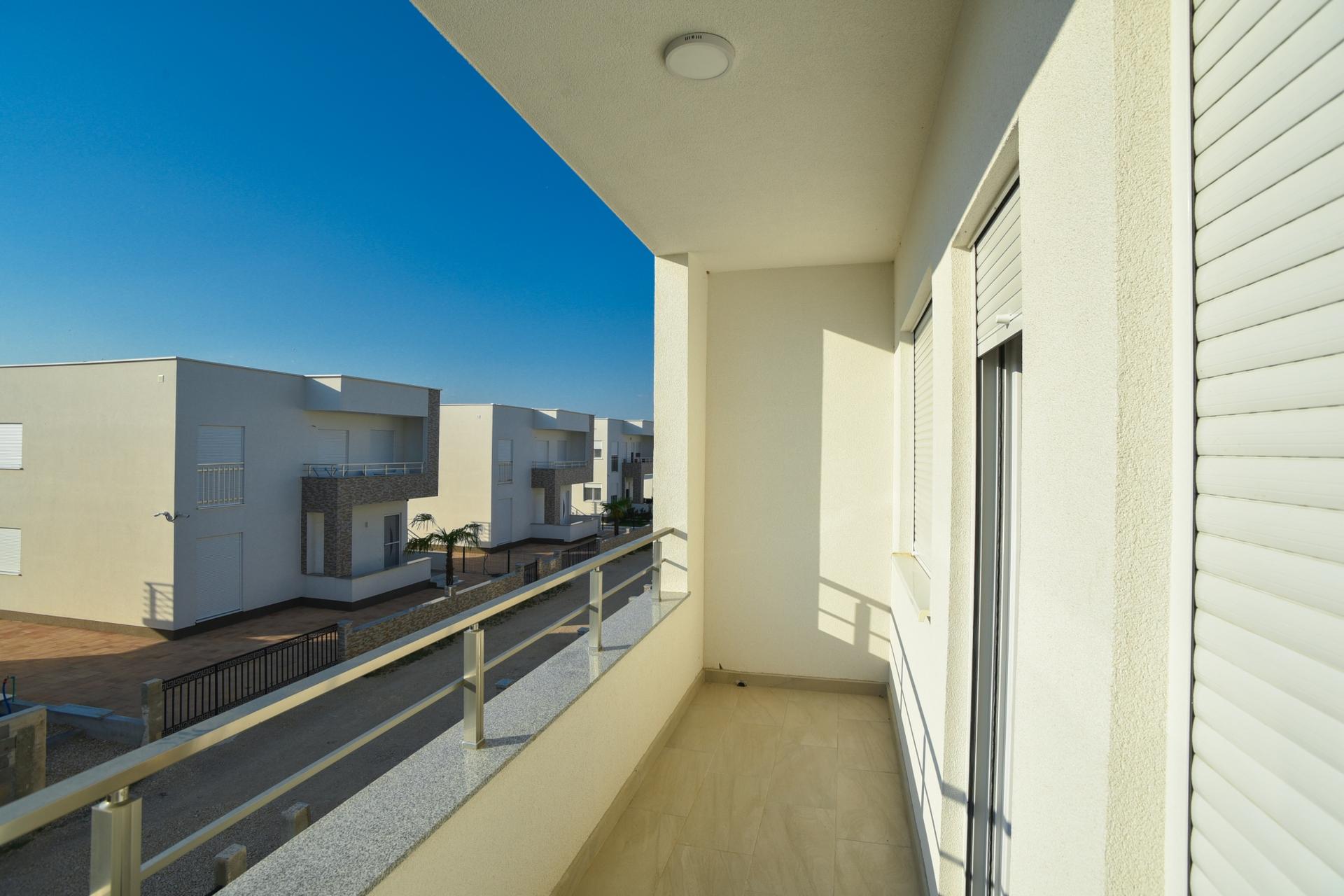 Step out onto the balcony and take in the fresh air into your lungs!