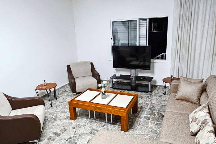 Our living room offers the comfort of a serene getaway right at your home.