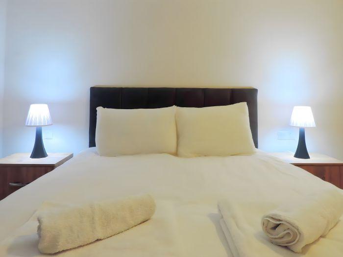 The smell of fresh linens accompanied by a sound sleep awaits you...