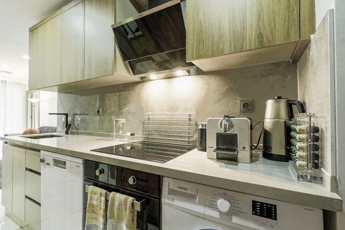 Our kitchen, a blend of style and practicality, is the ideal place to create and enjoy delicious meals.