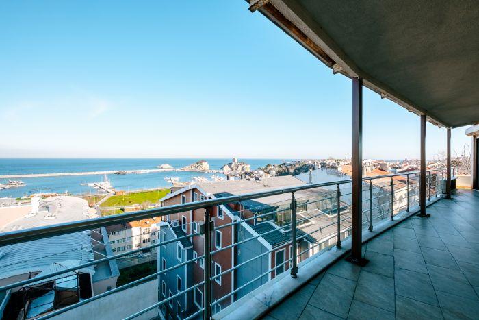 Step out onto your private balcony to be greeted by the stunning, unobstructed views of the sea, offering a perfect backdrop for relaxation or romantic evenings.