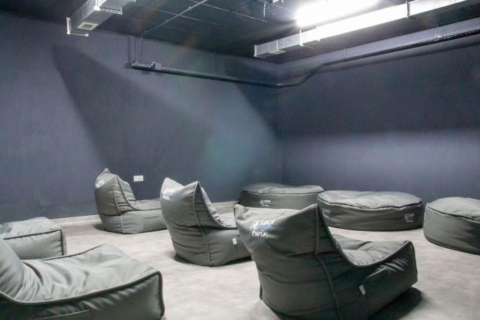 You can also enjoy your favorite movies in the shared home-cinema area.