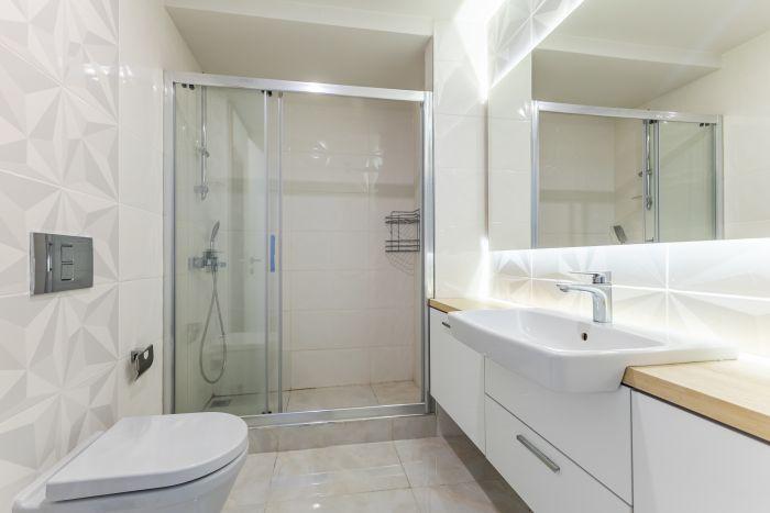 Relax and refresh in the elegant and inviting bathroom.