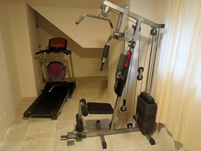 Wanna workout? Our flat has many workout equipments.