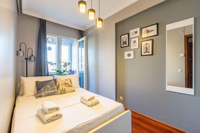 Our two bedrooms are promising restful times and dazzling interior design.