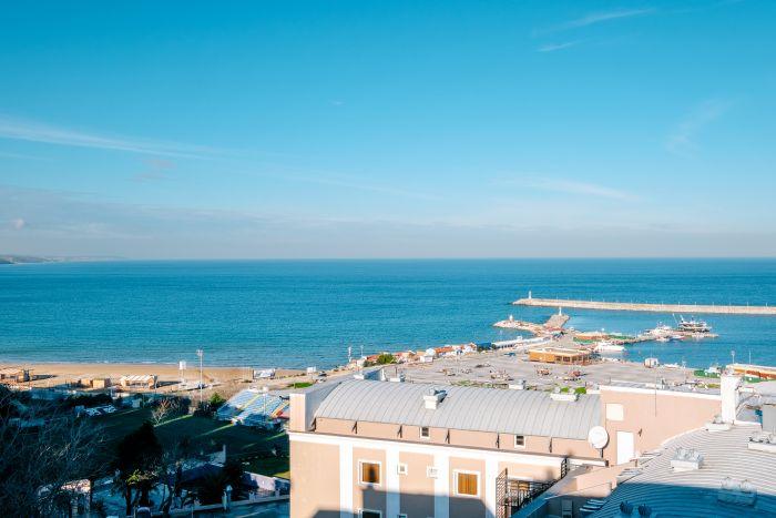 Indulge in a luxurious stay where the beach is just a step away from your sea view room.