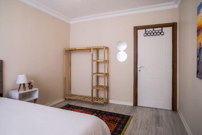 Our flat offers a spacious living place for up to 4 people.