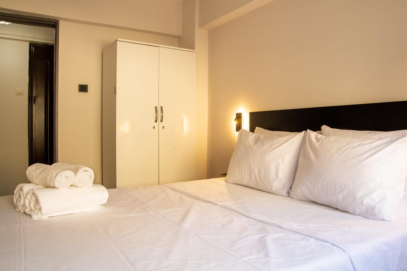 Get ready for a good night’s sleep in our comfy bedrooms.