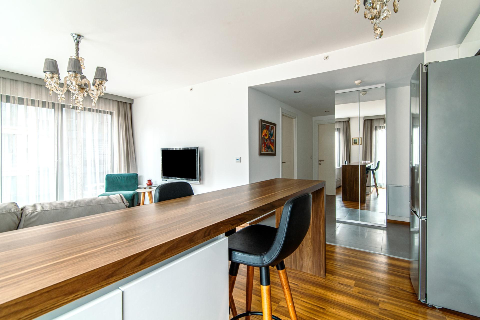 Our modern flat is ready to host you during your Istanbul stay.