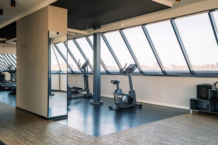 Our home offers you the opportunity to exercise without leaving the house.