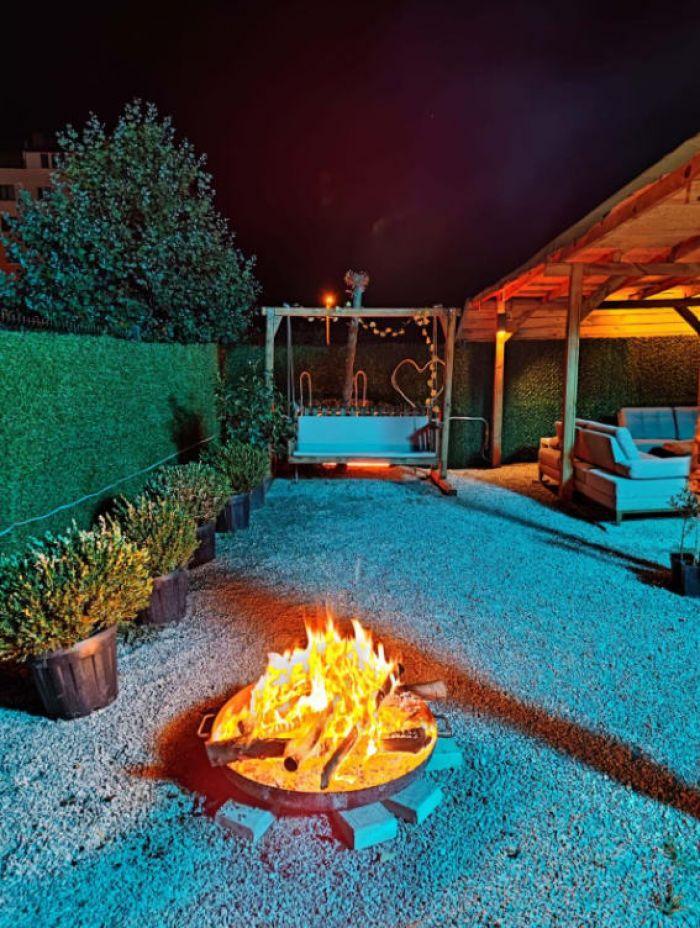 Chilly nights will get warmer with the help of a fire pit and the anticipation of a good time.