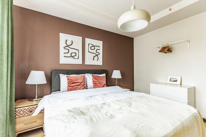 Bright and spacious flat will make you feel perfect.
