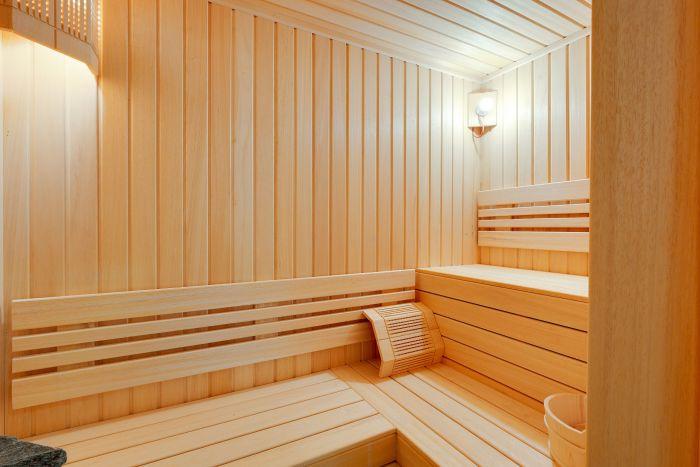 A sauna will be in your service.