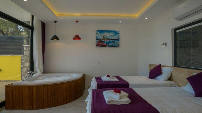 The bedrooms represent our will to offer you visual pleasure as well.