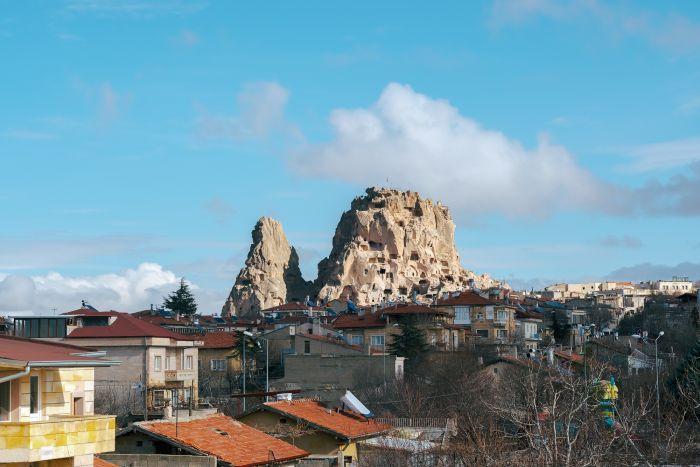Cappadocia Tuğhan Stone House'da Zarif Oda