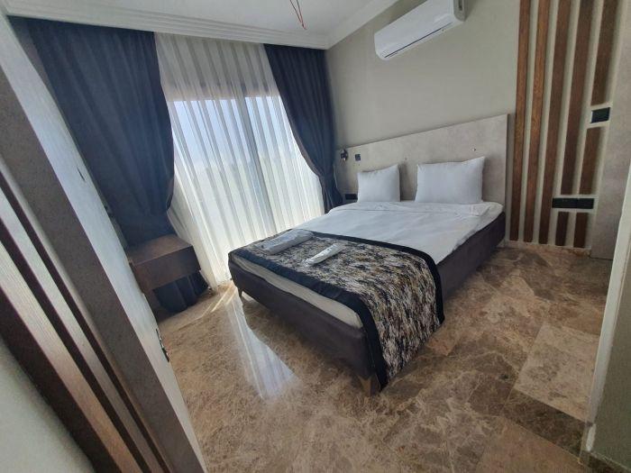 The bedroom offers you complete relaxation.