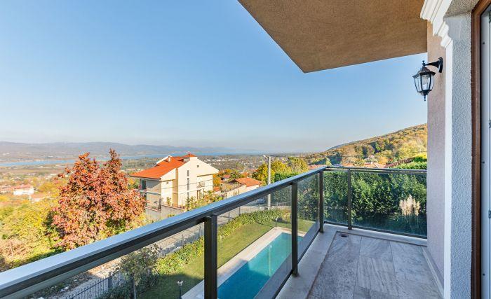 You can breathe in relaxation and breathe out the tension here on this spacious balcony.