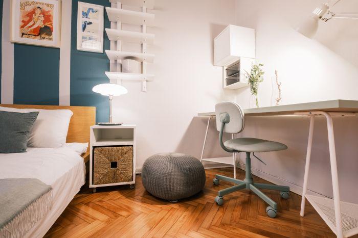 Every corner of our flat is clean and spotless for your well-being.