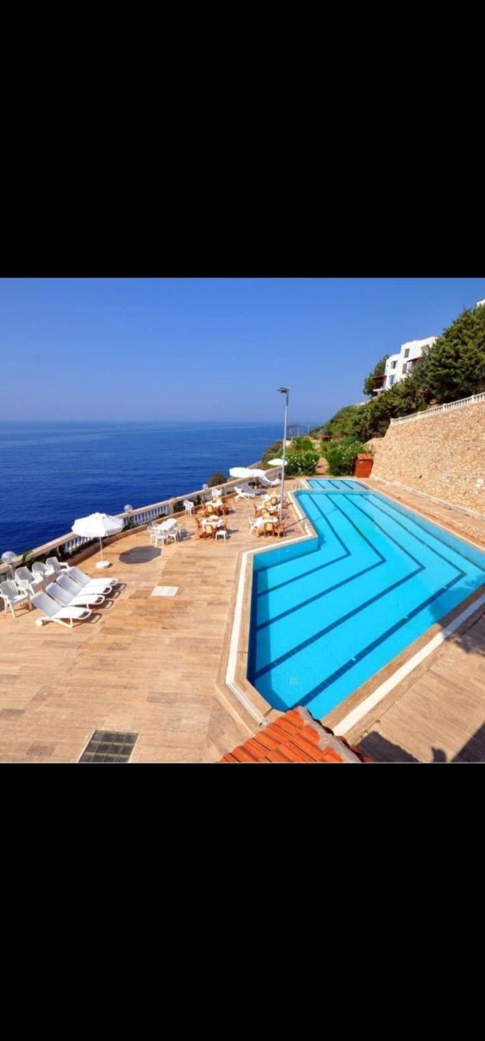 Lovely Flat 300 m to Beach with Shared Pool in Kas