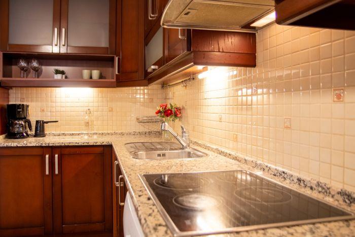 Our kitchen is fully-equipped with top quality appliances.