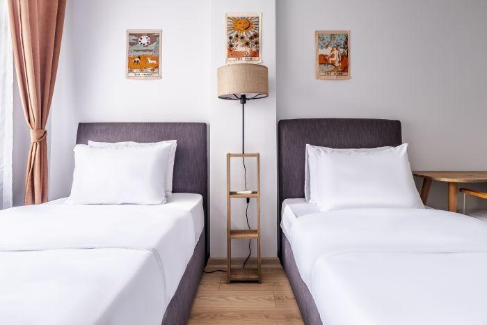 Get a good night’s sleep in our cozy bedrooms for your next day of adventures.
