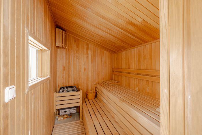 Did we mention there is a sauna available too?