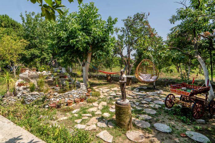 Muğla Köyceğiz Döğüşbelen'de Havuzlu Bahçeli Verandası ve Barbeküsü Olan Rahat Tatil Evi | Alininevi