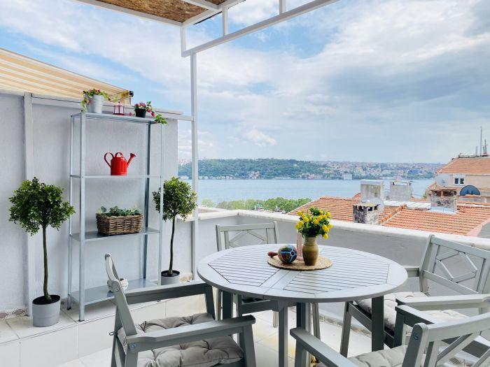 Delightful Besiktas Apartment with Scenic Terrace