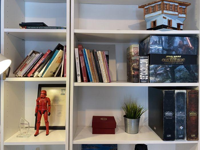 This home is truly a paradise for sci-fi lovers.