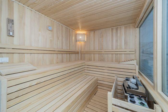 We have a sauna for you in our house.