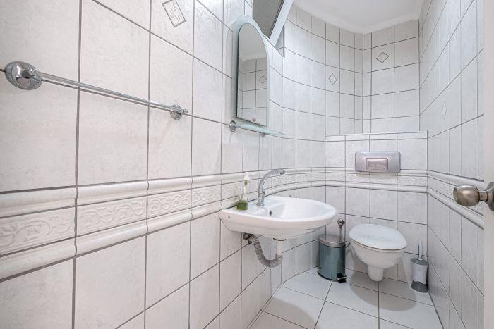 Our bathroom and every corner of our house will be spotlessly clean upon your arrival.