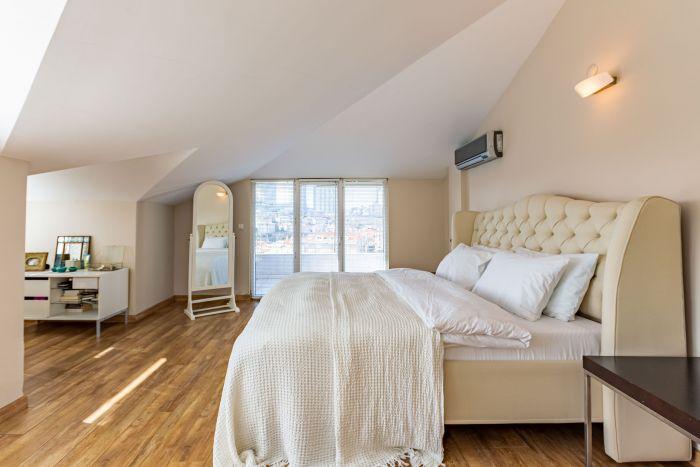 The second double bedroom offers a breathtaking view and a chance to get comfortable too.