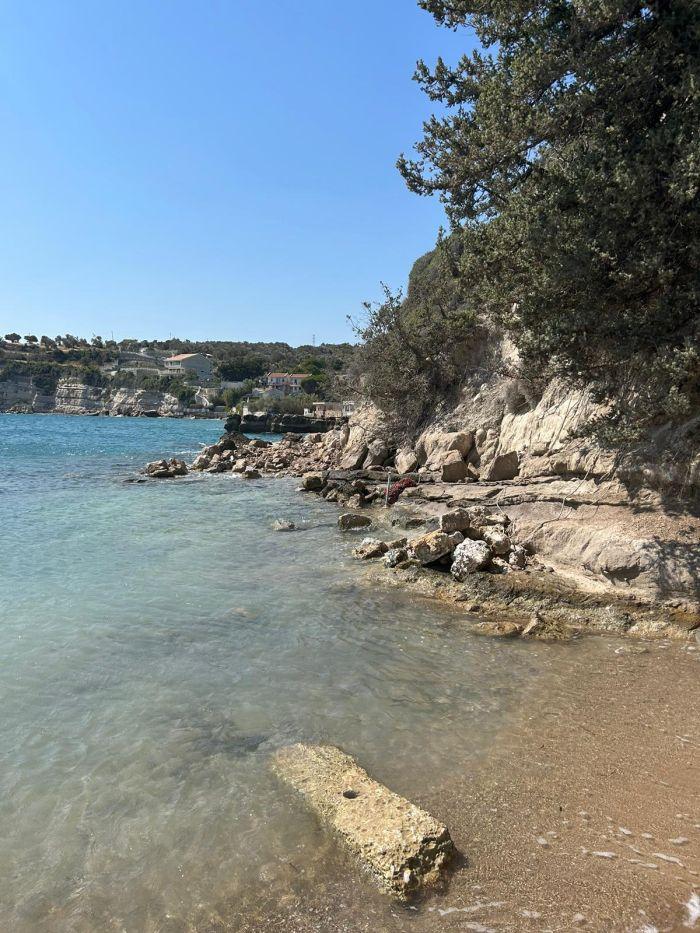 The magnificent beaches of the Aegean Sea are just a short walk from our house...