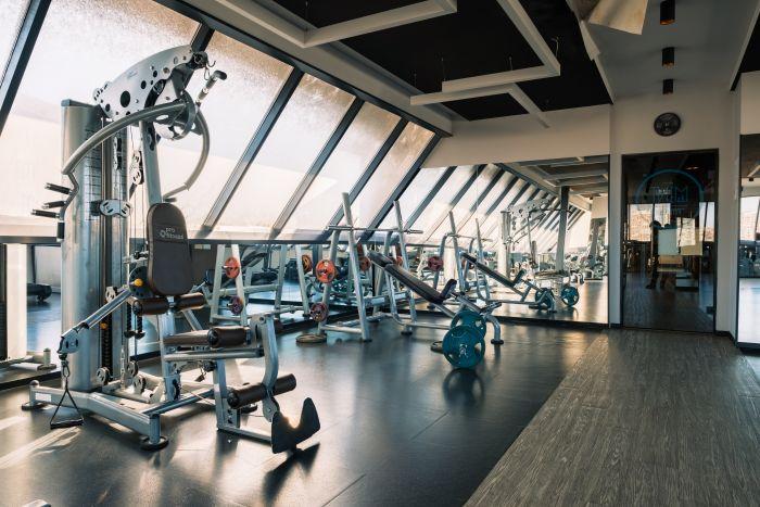 You can exercise here and start your day feeling refreshed.
