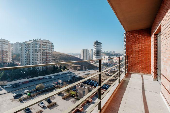 Flat with Terrace Close to Transit in Ankara