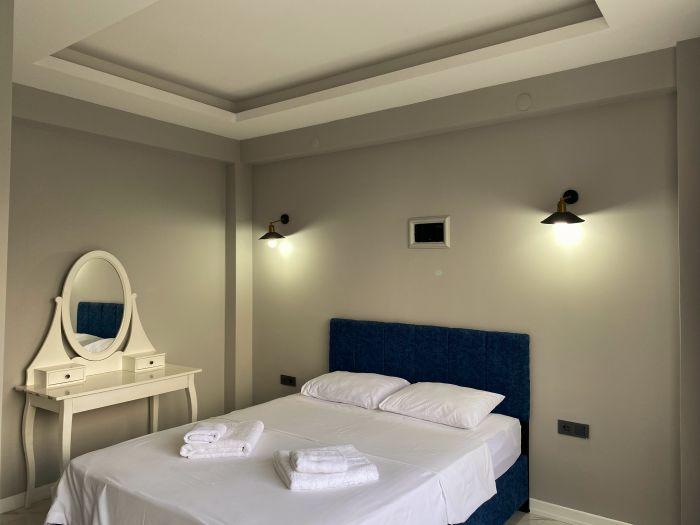 Dream the night away in our elegantly designed bedroom with a comfortable double bed.