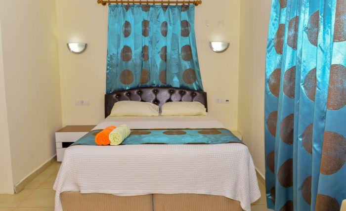Our first bedroom includes a comfortable double bed on which you will have a restful time.