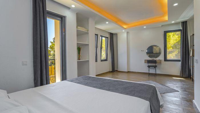 The spacious bedrooms guarantee you a good night's sleep.