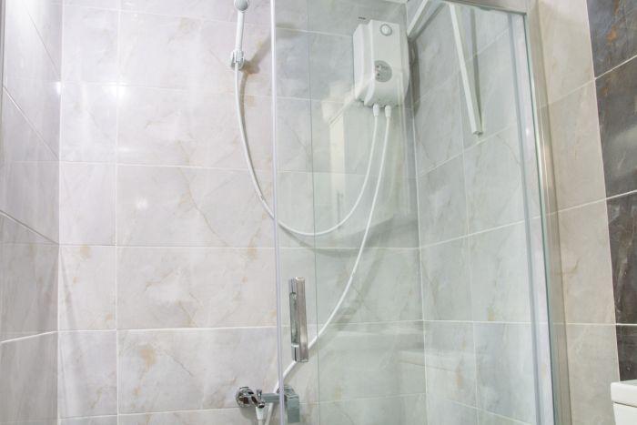 Hot shower is also available. Wanna try?