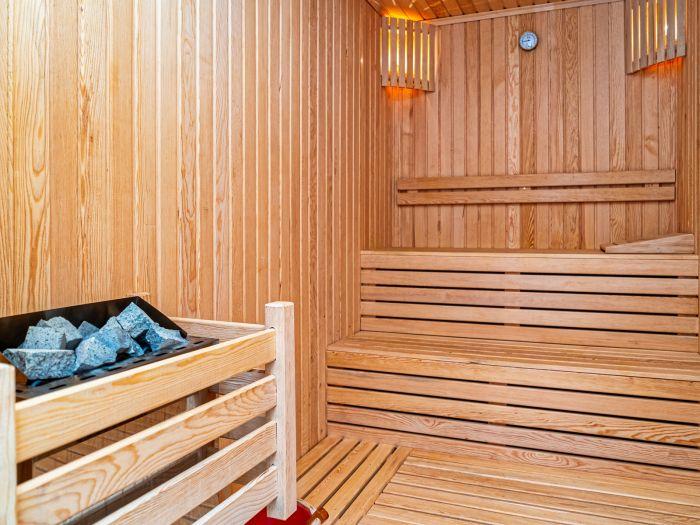 Our luxurious and comfortable home provides you with a sauna opportunity.