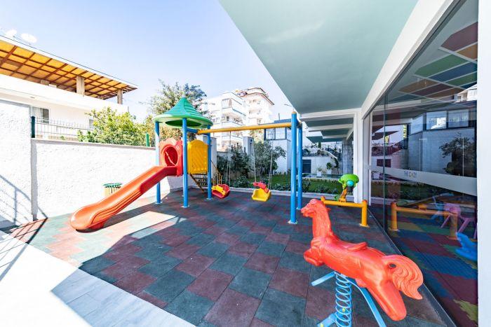 Alanya'da Ortak Havuzlu ve Spor Salonlu Modern Daire | Pearl