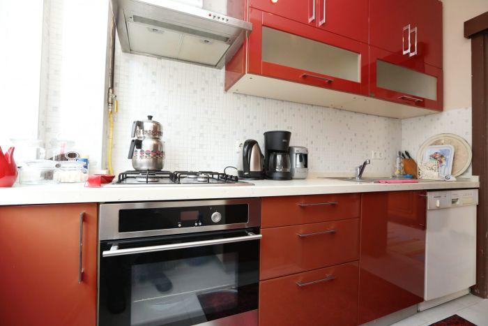 Our kitchen is modern and fully equipped.