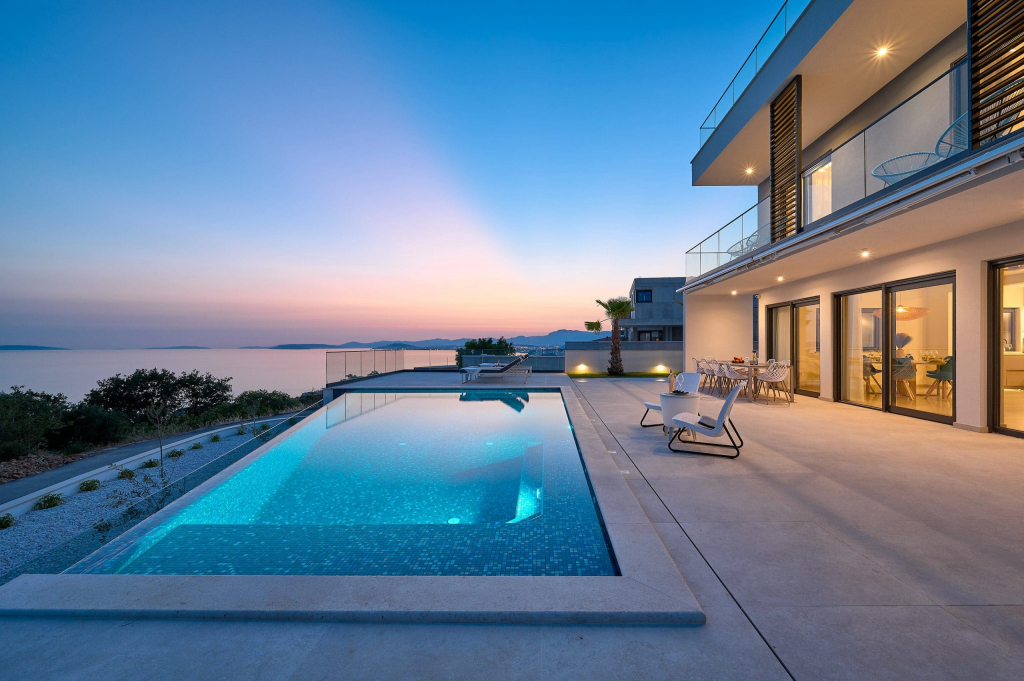 villa sunset, croatia vacation rental, hırvatistan tatil için ev kiralama villa kiralama