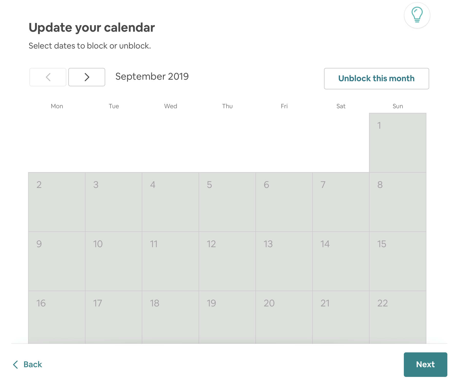 Airbnb booking Airbnb calendar