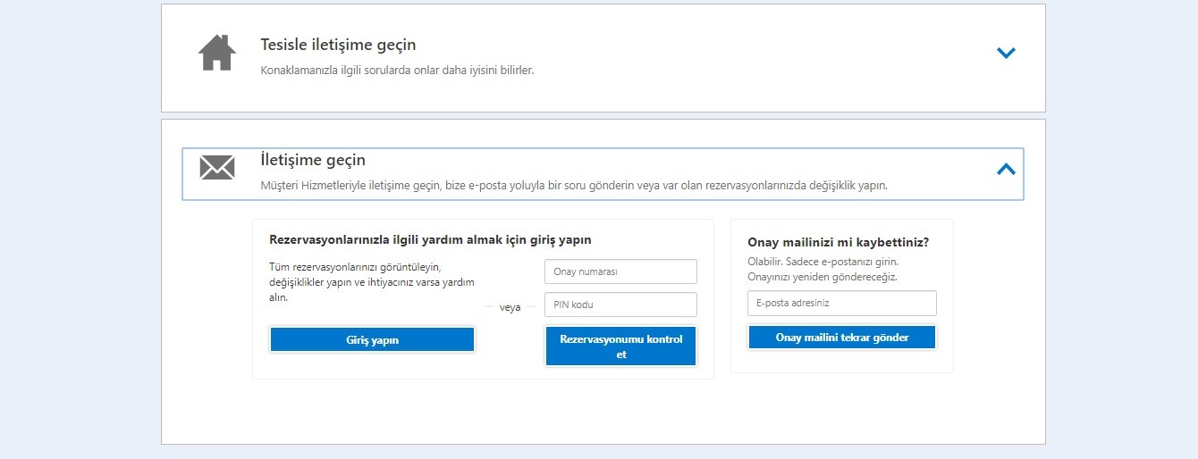 Booking Müşteri Hizmetleri