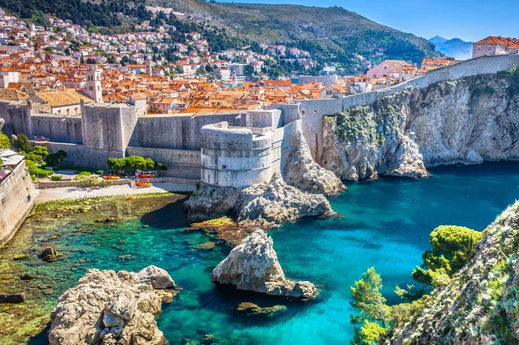 croatia vacation rental, castle on the shore
