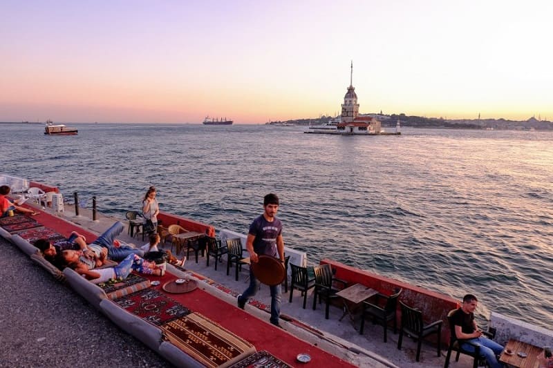 uskudar istanbul coastline