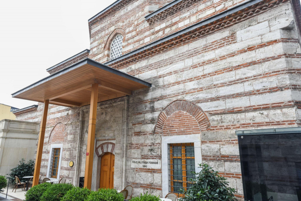 istanbul tarihi hamamlar, istanbul'da tarihi hamamlar, kılıç ali paşa hamamı, beyoğlu hamam