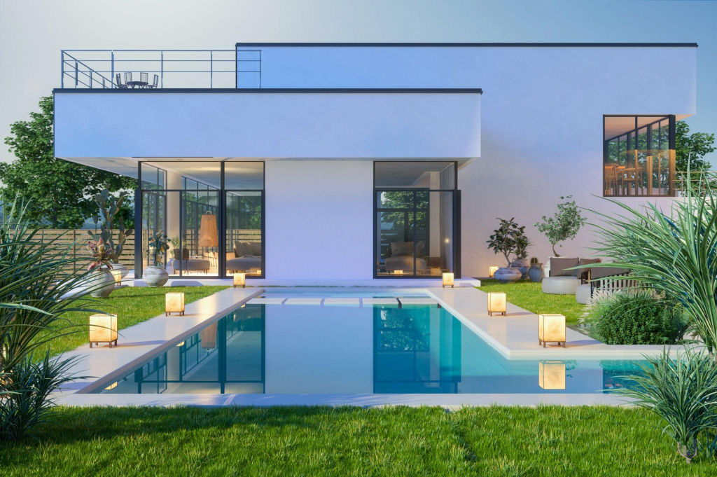 modern villa