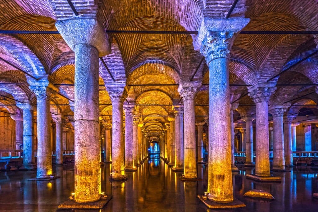 basilica cistern famous museums in istanbul